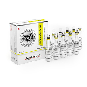 Stanozolol injection (Winstrol depot) 10 ampuller (100mg/ml) online by Magnum Pharmaceuticals