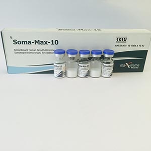 Human Growth Hormone (HGH) 10 flaskor (10IU ampull) online by Maxtreme