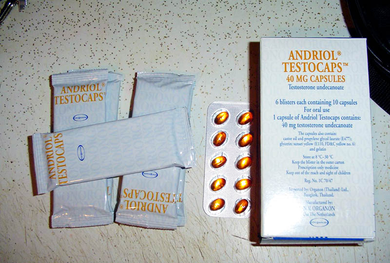 Andriol Testocaps Bodybuilding